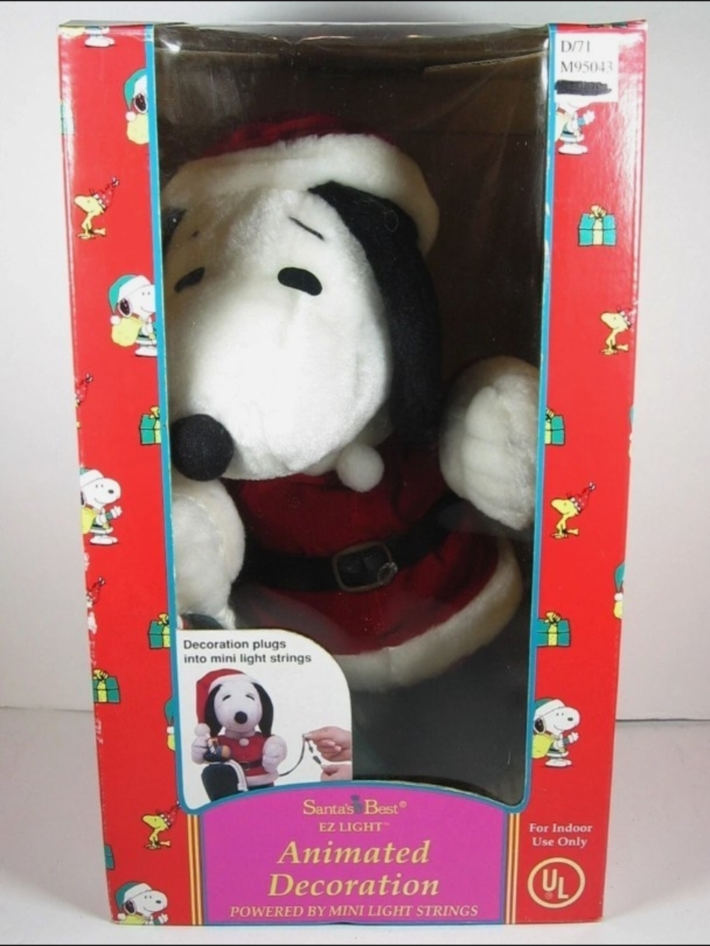 Santa's Best Animated Snoopy 1998